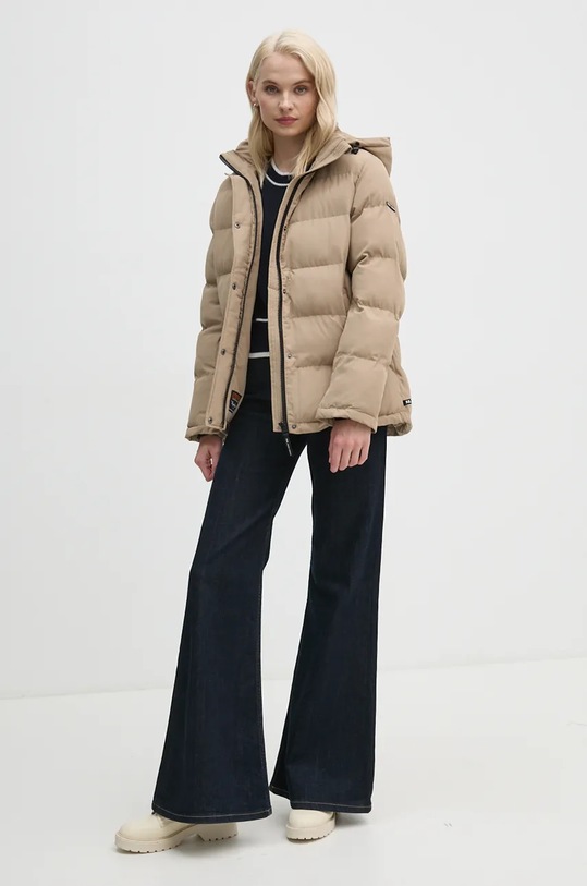 Jakna Pepe Jeans BIBI SHORT PL402438 bež AW24