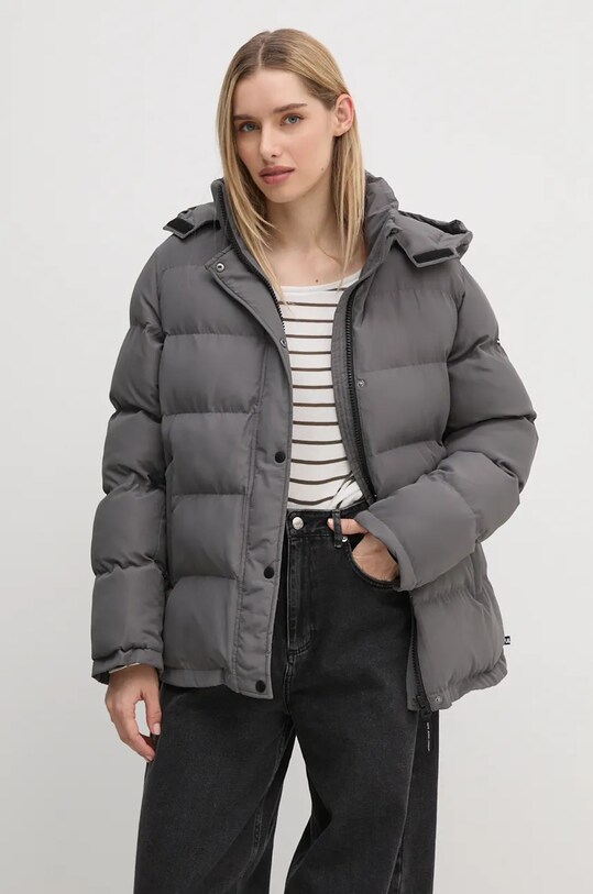 Куртка Pepe Jeans BIBI SHORT з утепленням сірий PL402438