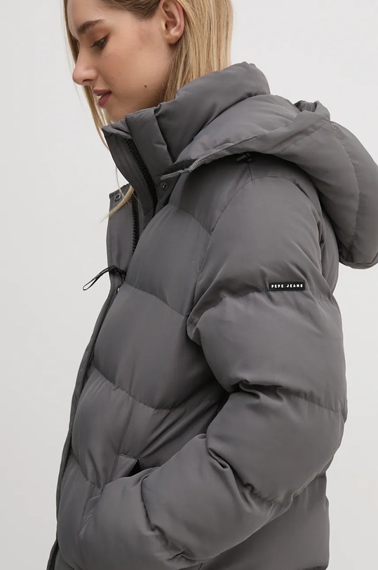 Bunda Pepe Jeans BIBI SHORT PL402438 šedá