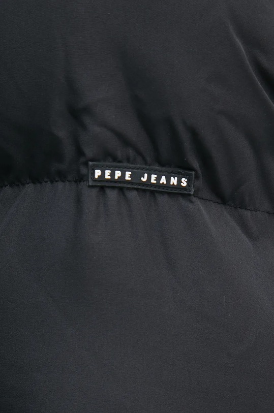 Μπουφάν Pepe Jeans BIBI SHORT PL402438 μαύρο