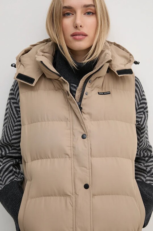 Pepe Jeans vesta BIBI VEST bej PL402439