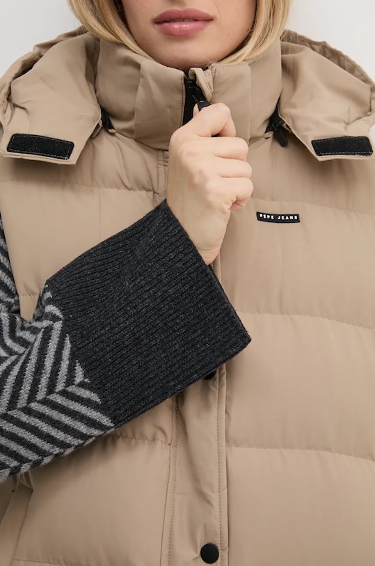 Pepe Jeans bezrękawnik BIBI VEST PL402439 beżowy