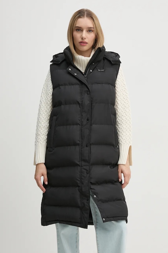 Pepe Jeans vesta BIBI VEST cu captuseala negru PL402439