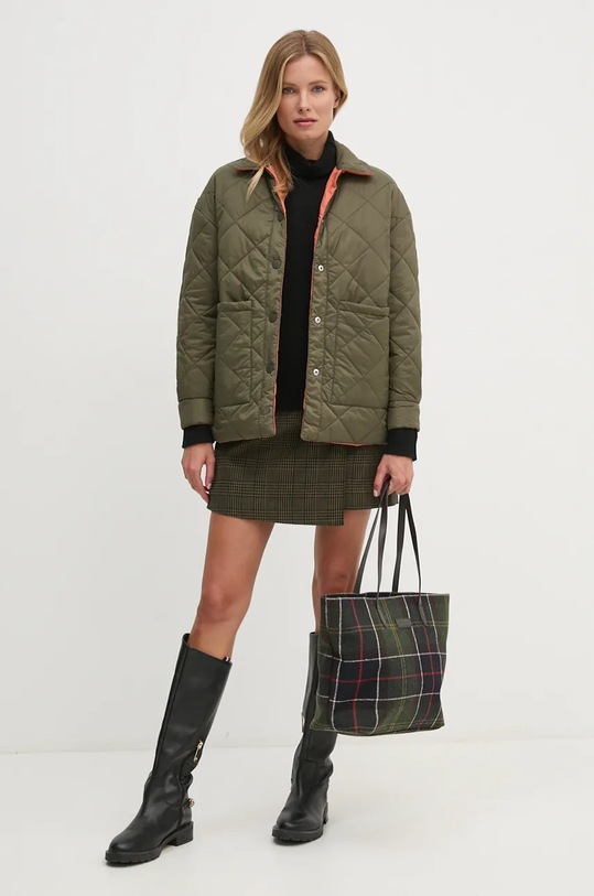 Îmbrăcăminte Pepe Jeans geaca cu doua fete CATY PL402441 verde