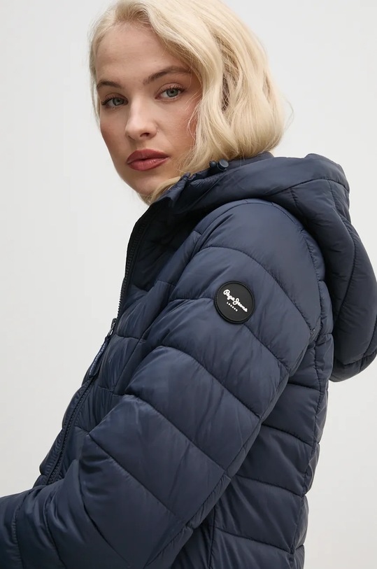 Bunda Pepe Jeans AMMY LONG námořnická modř PL402442