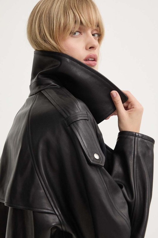 IRO geaca de piele negru WP137YURIA