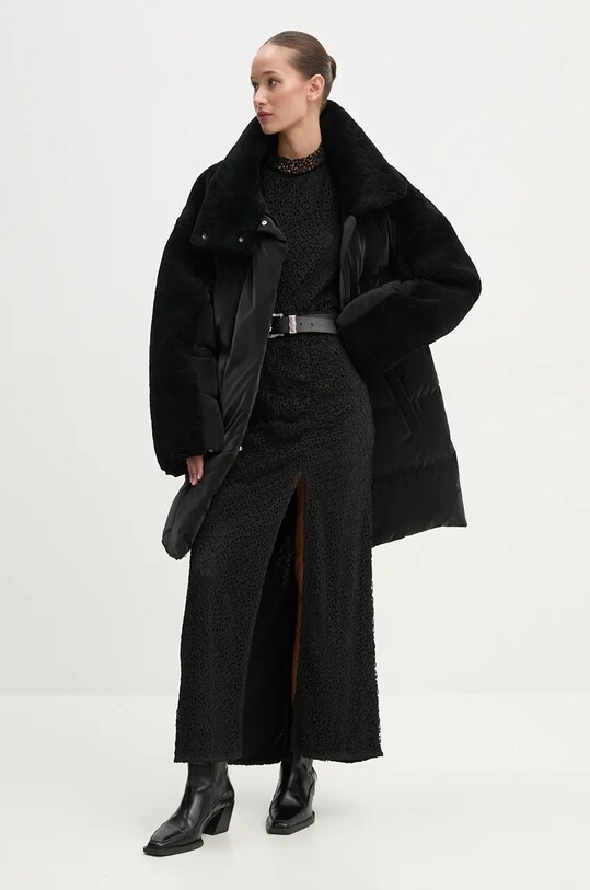 Пухова куртка IRO WM137SALIMA чорний AW24