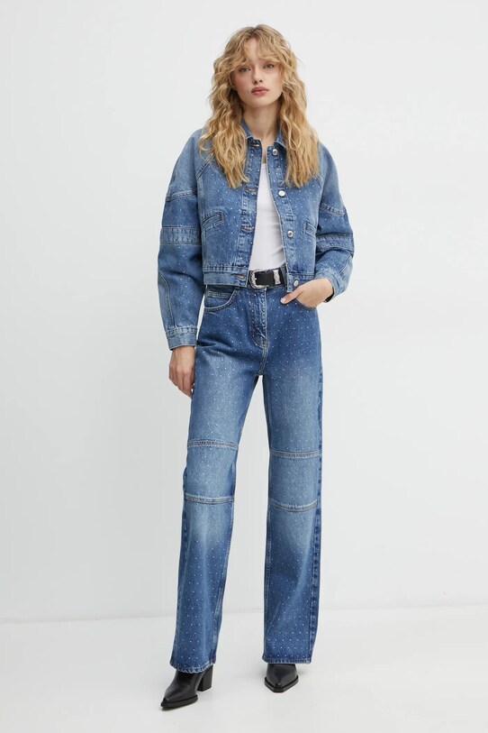 IRO geacă din denim WM07HERMIONE albastru AW24