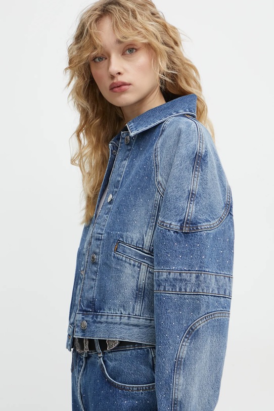 IRO geacă din denim albastru WM07HERMIONE