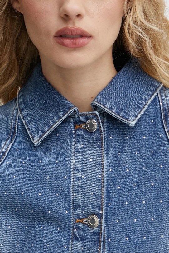 IRO geacă din denim WM07HERMIONE albastru