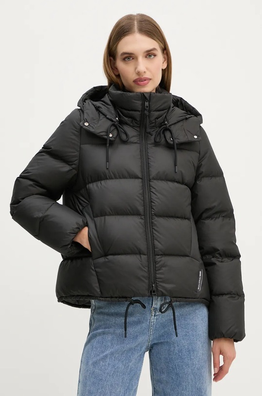 Páperová bunda Marc O'Polo DENIM zateplené čierna 5000005175