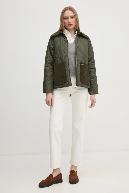 Bunda Barbour Dalroy Quilt LQU1759 zelená AW24