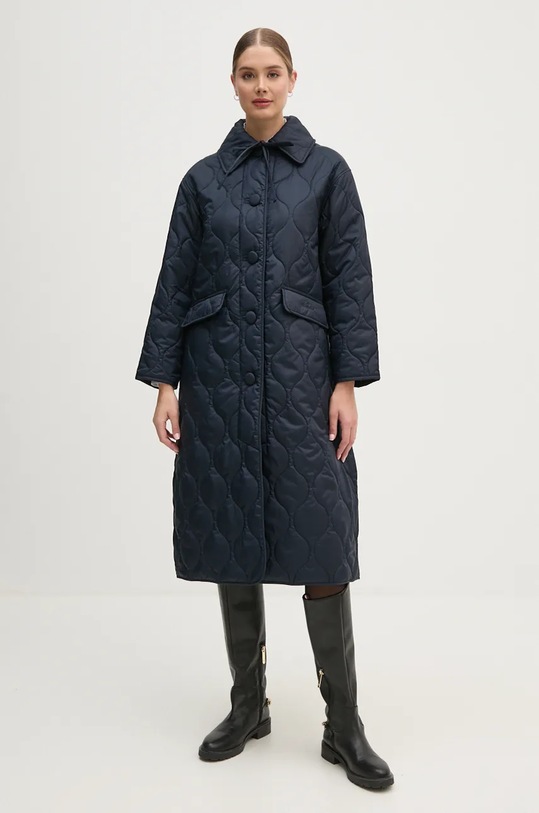 Bunda Barbour X Alexa Amy Quilted Jacket přechodné námořnická modř LQU1791