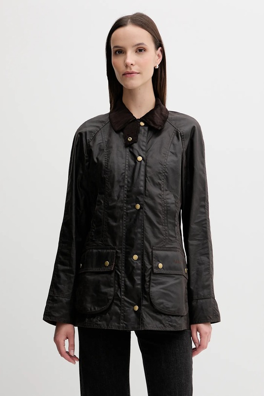 Barbour kurtka BEADNELL nieocieplane brązowy LWX0667