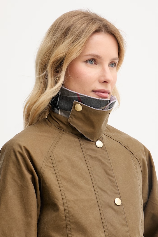 Barbour BEADNELL куртка для женщин из хлопка коричневый LWX1403
