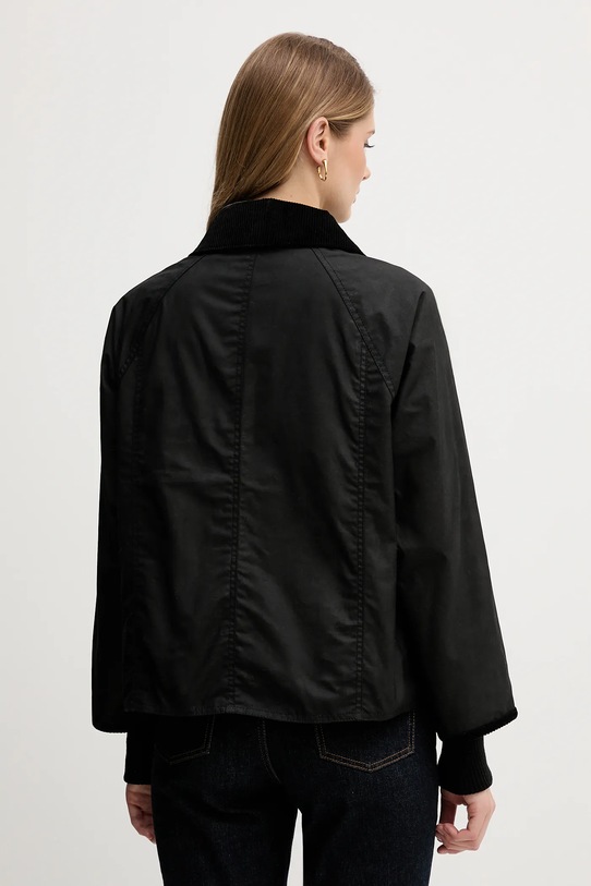 Odzież Barbour kurtka Cropped Beadnell Wax LWX1403 czarny
