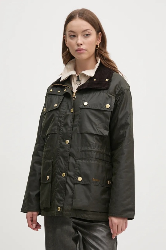 Barbour giacca foderato verde LWX1401