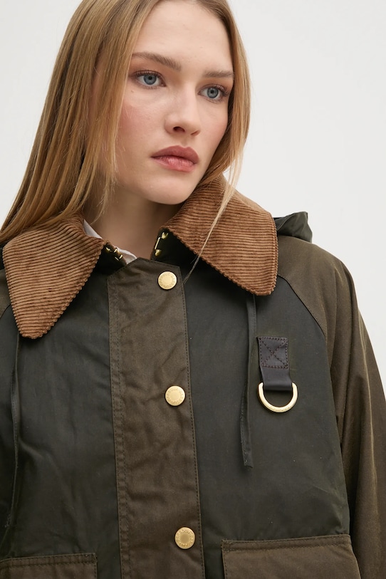 Barbour kurtka Reighton Wax LWX1397 brązowy