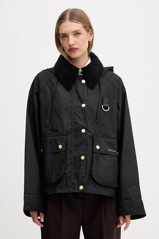 Barbour giacca Reighton Wax nero LWX1397