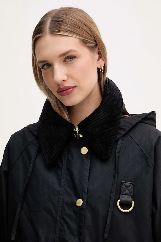 Barbour jacket Reighton Wax black LWX1397