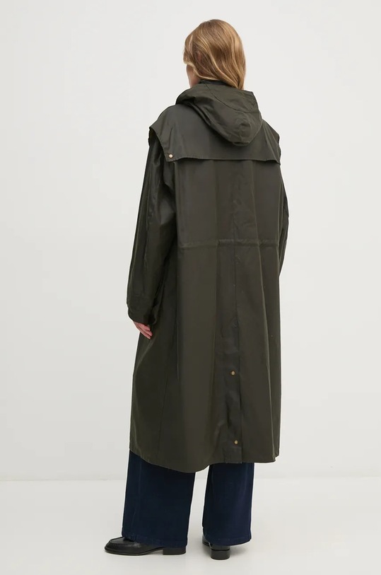Куртка Barbour X Alexa Liam Wax Jacket LWX1440 зелений AW24