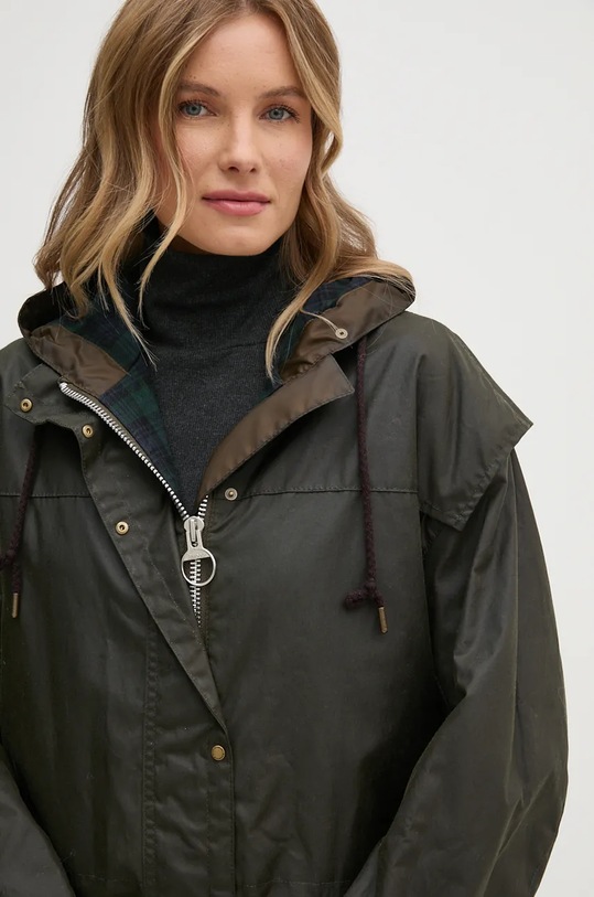 Bunda Barbour X Alexa Liam Wax Jacket LWX1440 zelená