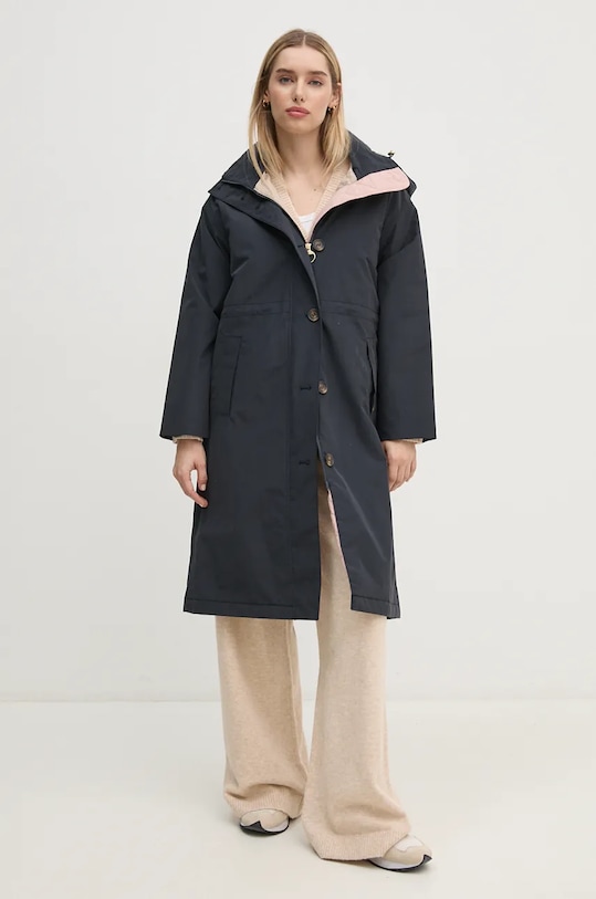 Bunda Barbour Iris Waterproof Jacket LWB0902 tmavomodrá AW24