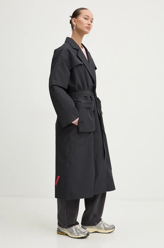 Пухове пальто After Label CONCORDIAP048 чорний AW24
