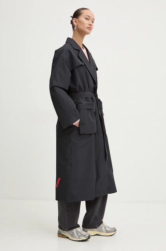 After Label palton de puf CONCORDIAP048 negru AW24