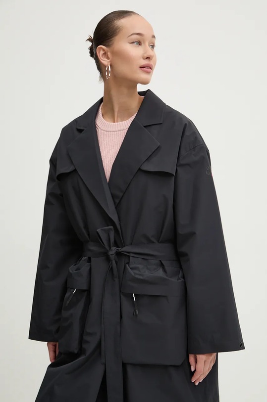 After Label palton de puf negru CONCORDIAP048