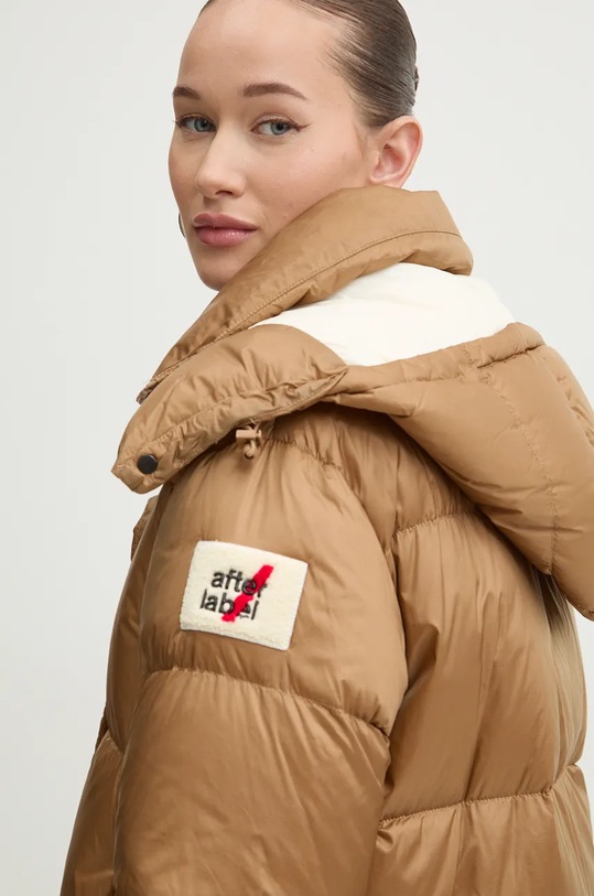 After Label piumino marrone KIPNUKN051