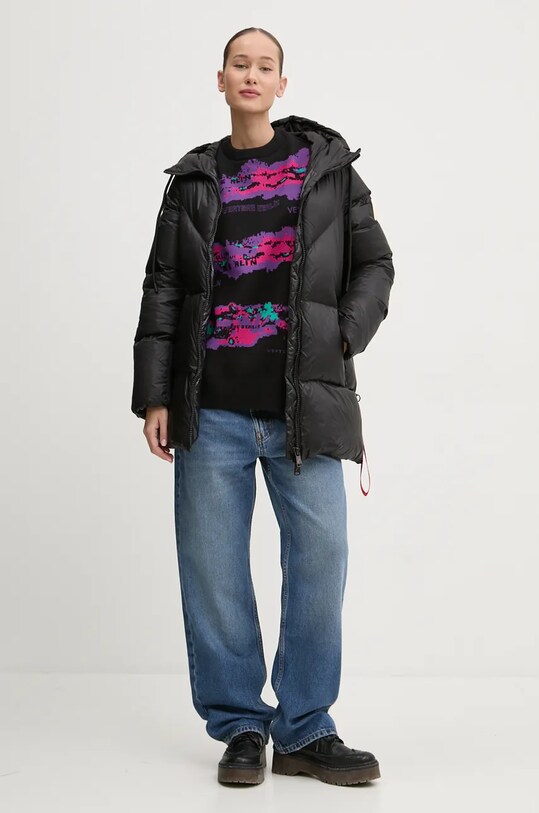 After Label kurtka puchowa VIENNAN051 czarny AW24
