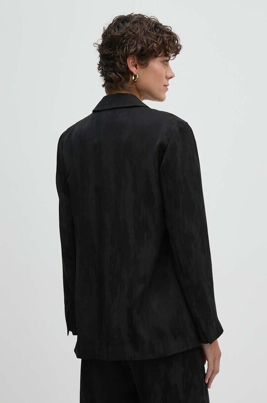 Îmbrăcăminte Sisley blazer din amestec de in 23MELW02A negru
