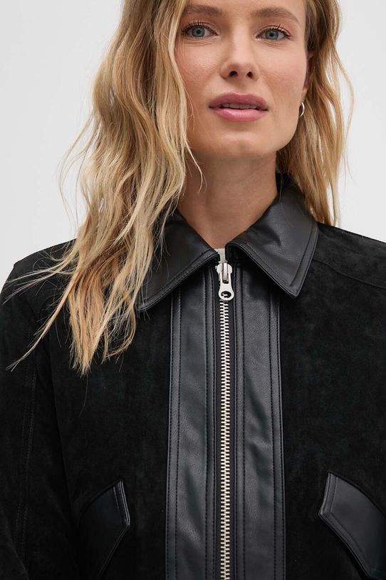 Μπουφάν Sisley 262TLN04J μαύρο