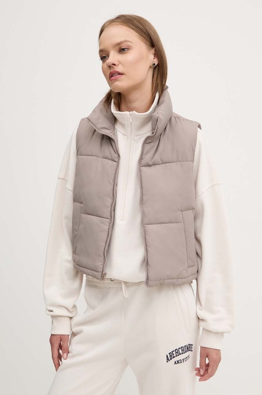 Hollister Co. bezrękawnik bez kaptura beżowy KI344.4044.400