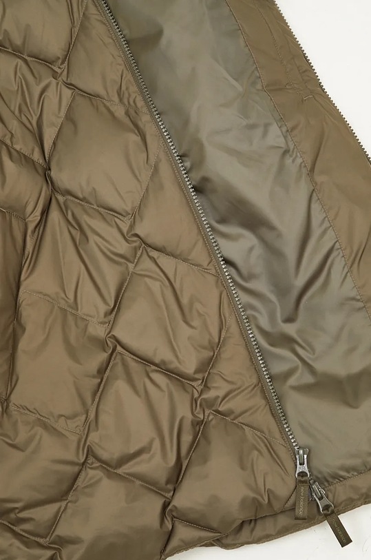 New Balance kurtka puchowa Pinnacle Bomber WJ43503DMO zielony