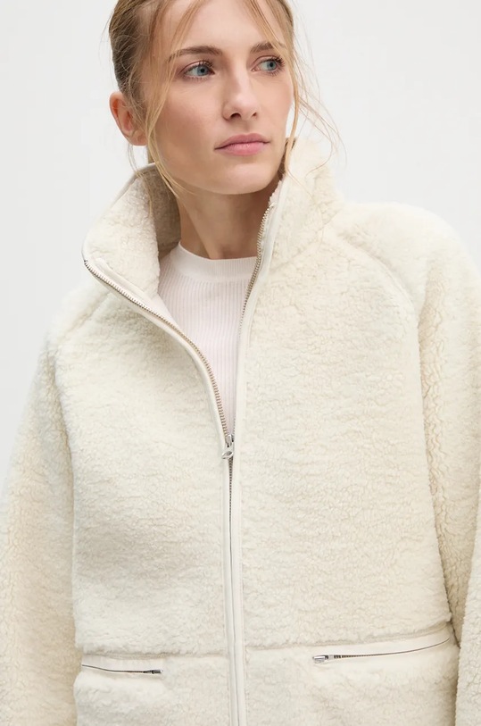 Samsoe Samsoe bluza polarowa TARA beżowy F23400032