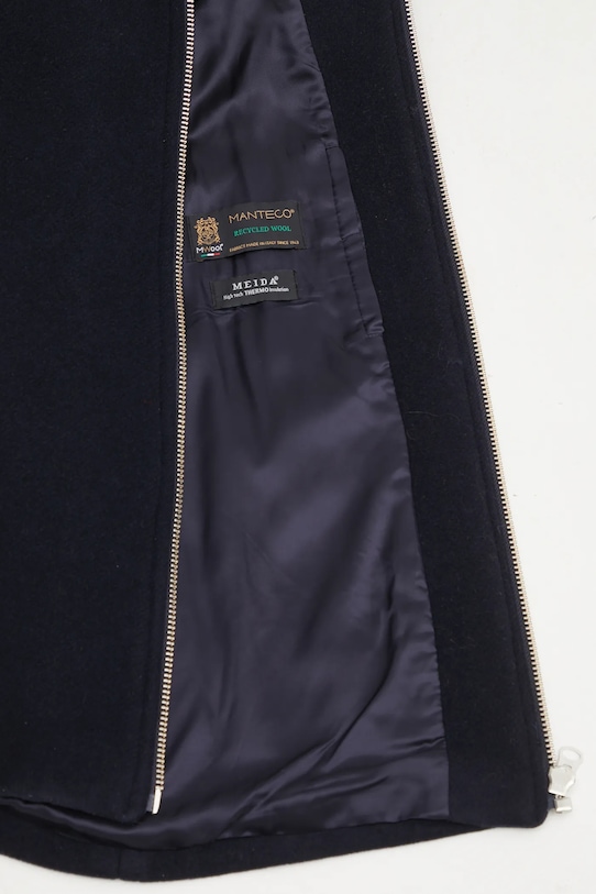 Samsoe Samsoe wool jacket ALMA F23300184 navy