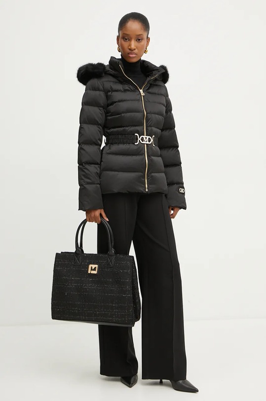 Péřová bunda Marciano by Guess JASTIN 4BGL14.7187A černá AW24