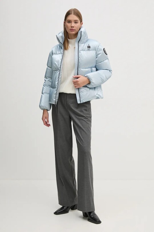 Пуховая куртка Blauer 24WBLDC03252 голубой AW24