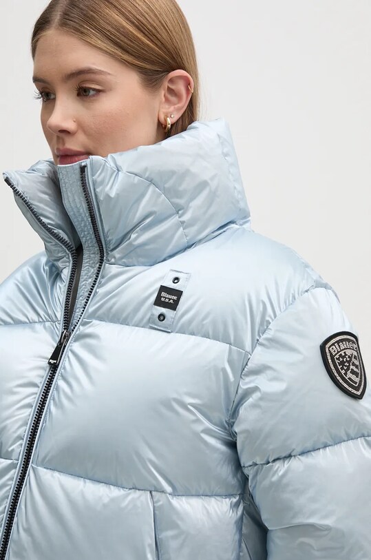 Пуховая куртка Blauer голубой 24WBLDC03252