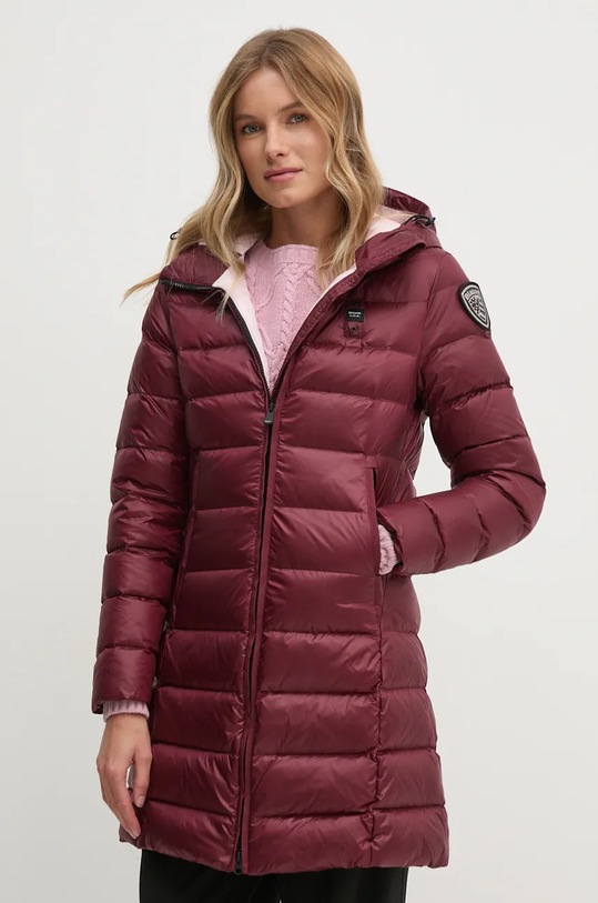 Blauer piumino foderato granata 24WBLDK03037