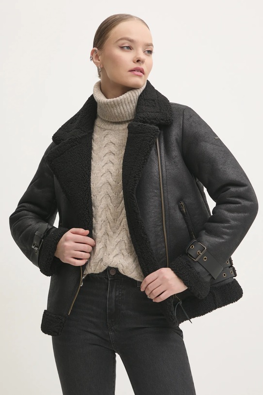 Μπουφάν Superdry μαύρο W5011689A.02A