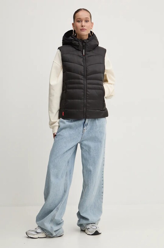 Безрукавка Superdry W5011715A.02A чёрный AW24