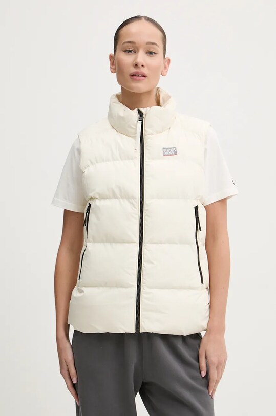 Superdry vesta cu captuseala bej W5011717A.71D