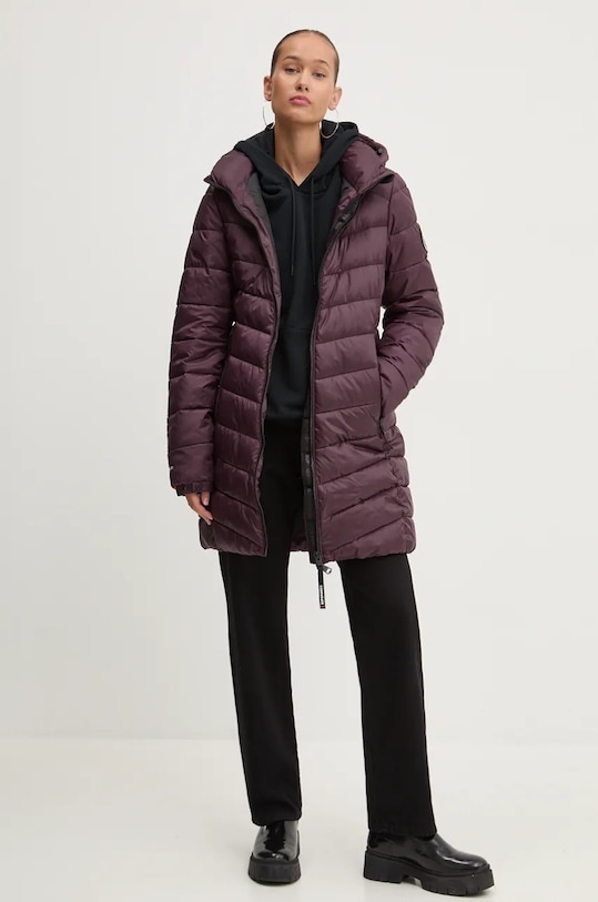 Superdry kurtka W5011719A.C4J fioletowy AW24