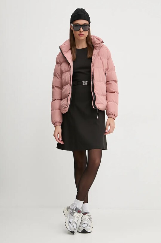 Superdry kurtka W5011721A.MIP różowy AW24