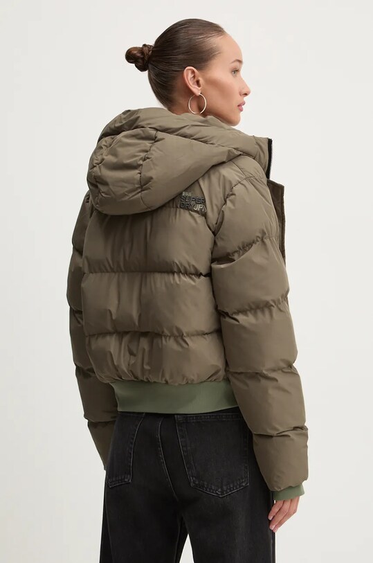Odzież Superdry kurtka W5011723A.8MI zielony