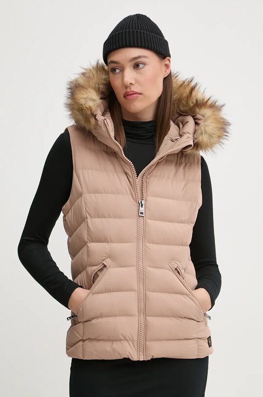Безрукавка Superdry с утеплением бежевый W5011753A.4VH