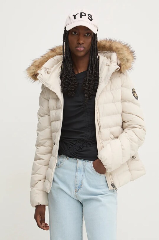 Superdry rövid kabát bézs W5011754A.1KI